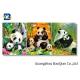 Panda / Tiger Animal Lenticular 3d Stereograph Printing / Pictures For Living Room Décor Art