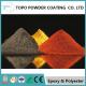 RAL 1004 Color Textured Powder Coat For Tank Polyester Raw Materials