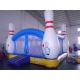 Inflatable 4 in 1 Combo Jumping Castle Jump And Slide With Plastic Ball Pit
