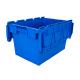Food Grade Plastic Attached Lid Container for Nesting and Logistic OEM ODM Acceptable