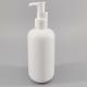 White HDPE 8.45oz Lotion Dispenser Bottles