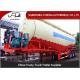 Double Compartment Bulk Cement Semi Truck Tanker Trailer with 60cbm capacity
