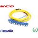 12 Fiber SCUPC Pigtail / Multi-fiber Optical Fanout Pigtail / SC Pigtail / SM MM Pigtail