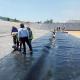 1m-8m Width HDPE Geomembrane Pond Liner for Mining Reservoir Dam Fish Pond Shrimp Farm