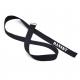custom LOGO nylon hook and loop mixed on same side straps with metal buckle