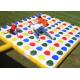 Popular Inflatable Interactive Games , Kids Inflatable Twister Game