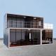 Temporary 3 Bedroom Container House Galvanized Steel Detachable Apartment