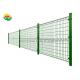 School Site 3D Welded Mesh Fence , 55x100mm Mesh Security Fencing