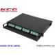 High Density 96fo 96core 19'' 1U OM3 OM4 MPO MTP Fiber Optic Patch Panel