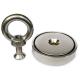 148 LBS 67 KG Pulling Force Rare Earth POT Magnet with Eyebolt D48mm and High Tolerance