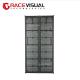 Aluminum Panel TSR Series 2x4 Module Transparent LED Display the Ultimate Choice for Rental Business or Events