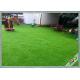 Fire Resistance Outdoor Artificial Grass With Monofil PE + Curled PPE Material