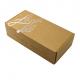 Silver Hot Foil CMYK 4C Printing Kraft Corrugated Boxes , Cardboard Carton Box