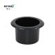 KR-P0212 2 Inch Cooling Recessed Cup Holder Plastic Material For Furniture Deep Black