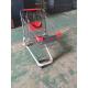 Coated Metal Steel Grocery Store Powder Shopping Trolley With 4 Wheel , SGS / ISO9002