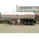 50 m3 Tank Semi Trailer For Liquid Petrol Gas , Butane , Propane Transport