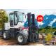 Small Port Handling Equipments  ,  4wd 3 To 5 Ton Off - Road Hydraulic Forklift Truck Diesel Machines