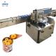 Automatic canned fruit cocktail labeling machine with glass bottle cold glue labeling machine bench top wet glue labeler