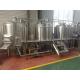 Steam Heating 1000l Beer Production Equipment Highly Automatic / Manual Operation