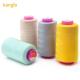 100% Cone Dyed Embroidery Thread for Clothing Polyester Sewing Thread 40s 2 Virgin
