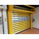Industrial High Speed Spiral Door Sandwich Panel 70mm With Manual Release High-quality aluminum construction