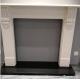Home Decoration 30mm Modern Marble Fireplace Surround
