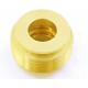 Thread Bushing Plug Hot Forged Parts Brass / Copper Tolerance ± 0.005mm