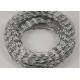 50cm Cross Razor Barbed Wire Military Security Hot Dipped Galvanized