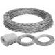 SS304 Grade Strong Tensile Stainless Steel Razor Barbed Wire for Safety Fence