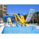 OEM Aqua Park Water Play Amusement Splash Equipment Fiberglass Water Slide