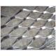 Decorative Aluminum Expanded Mesh Sheet , Diamond Wire Mesh Panels Raised Expanded