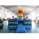 Airtight PVC Inflatable Rock Climbing Wall / Inflatable Rock Climbing Bouncer Games