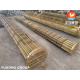 Copper Alloy Steel Straight Tube Bundle As Heat Exchanger Parts