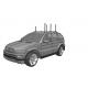 Self Protection Function Vehicle Mounted Jammer For 20MHz Wireless Communication