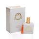 custom white book shape perfume gift box lid and base fragrance packging paper box