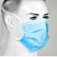 Lightweight Odorless Non Woven Disposable Face Mask With Ties 3 Plies