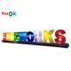 Event 2m Inflatable Lighting Decoration Led Alphabet Letter