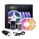 Smart Home Decoration 5050 RGB LED Light Strip with Music Sync and Remote Control