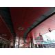 4mm Thick Aluminum Composite Panel Red Coating Commercial Building Decoration