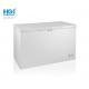 352L Manual Defrost Type Deep Chest Freezer With Gray Exterior Color