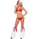 Lovely Sexy Santa Costume , Christmas Character Costumes Fashion Cotton