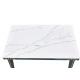 Modern Solid Wood Marble Rock Slate Dining Table
