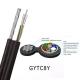 GYTC8Y  LSZH G657A Round Self Support 12 core  8 core  2 core Portable FTTH Fiber Optic Drop Cable