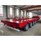 2-5 Axles Gooseneck Low Bed Semi Trailer with Ramp Jost 2.0 or 3.5 Inch King Pin