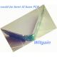 LED Aluminum PCB Board Green Solder Mask Single Layer 1.6MM Thickness