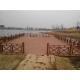 Chinese Publich Park WPC Fence and Decking For Water gallery pavilion
