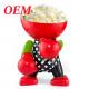 Plastic Popcorn Bowl Tub with Lid Food Grade Plastic Candy Cookie Container Popcorn Bowl Tubs For Movie Theater