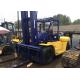 2 / 3 Stage Mast Second Hand Forklifts Komatsu FD100 10 Ton Low Hour Working