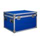 Professional Heavy Duty Alu Flight Case Blue Color For Transportation