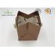 Printed Custom Made Cardboard Shopping Bags , Paper Gift Bags Easily Folding